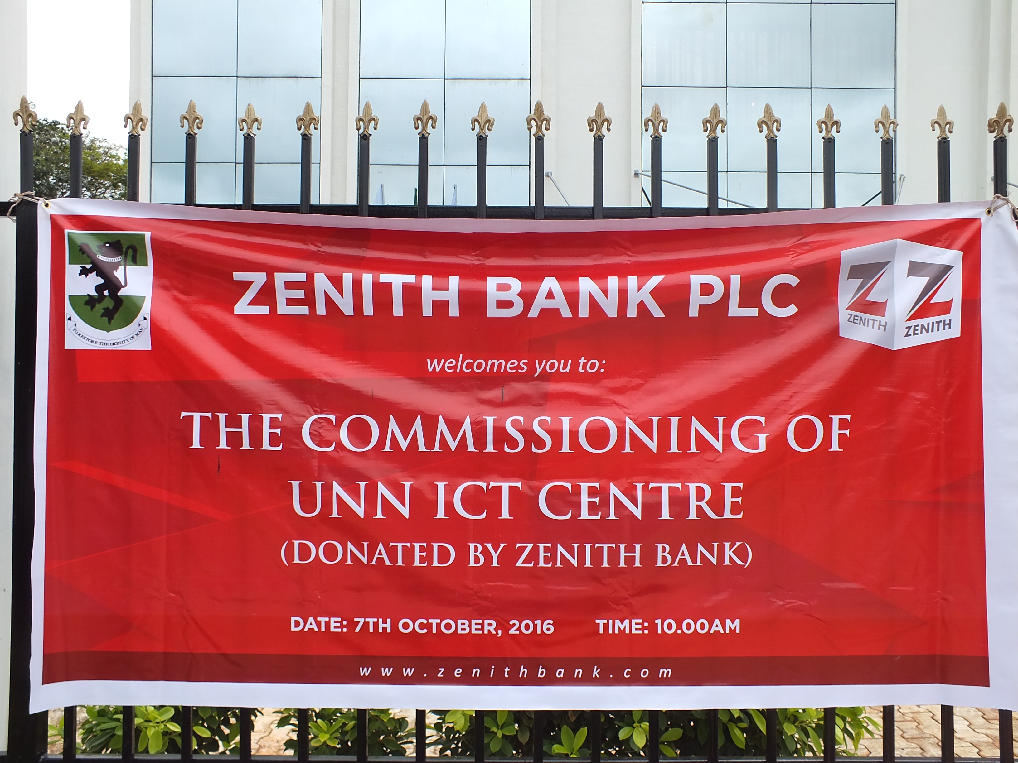 You are currently viewing Zenith Bank Donates Ultra-Modern ICT Centre to UNN